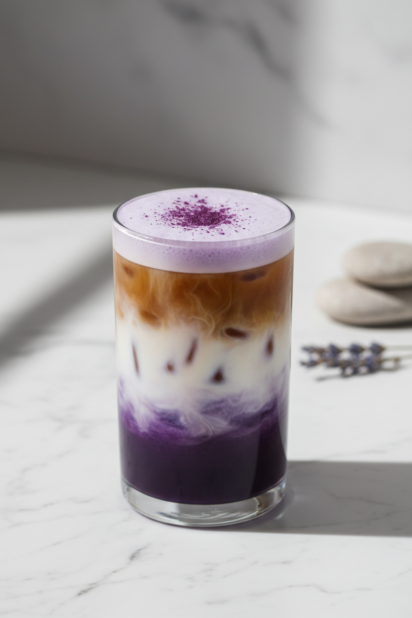 Ube Espresso Latte: romige koffie met een Filipino twist